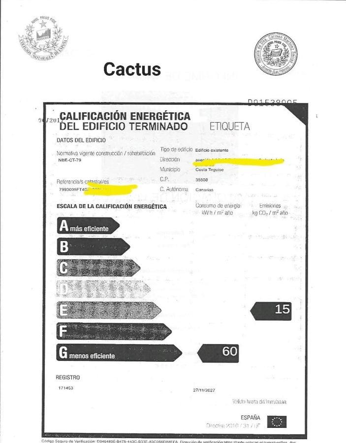 Vivienda Vacacional Cactus Costa Teguise Exterior foto